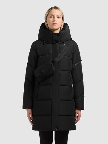 khujo - Abrigo de invierno 'Emory' en negro: frente