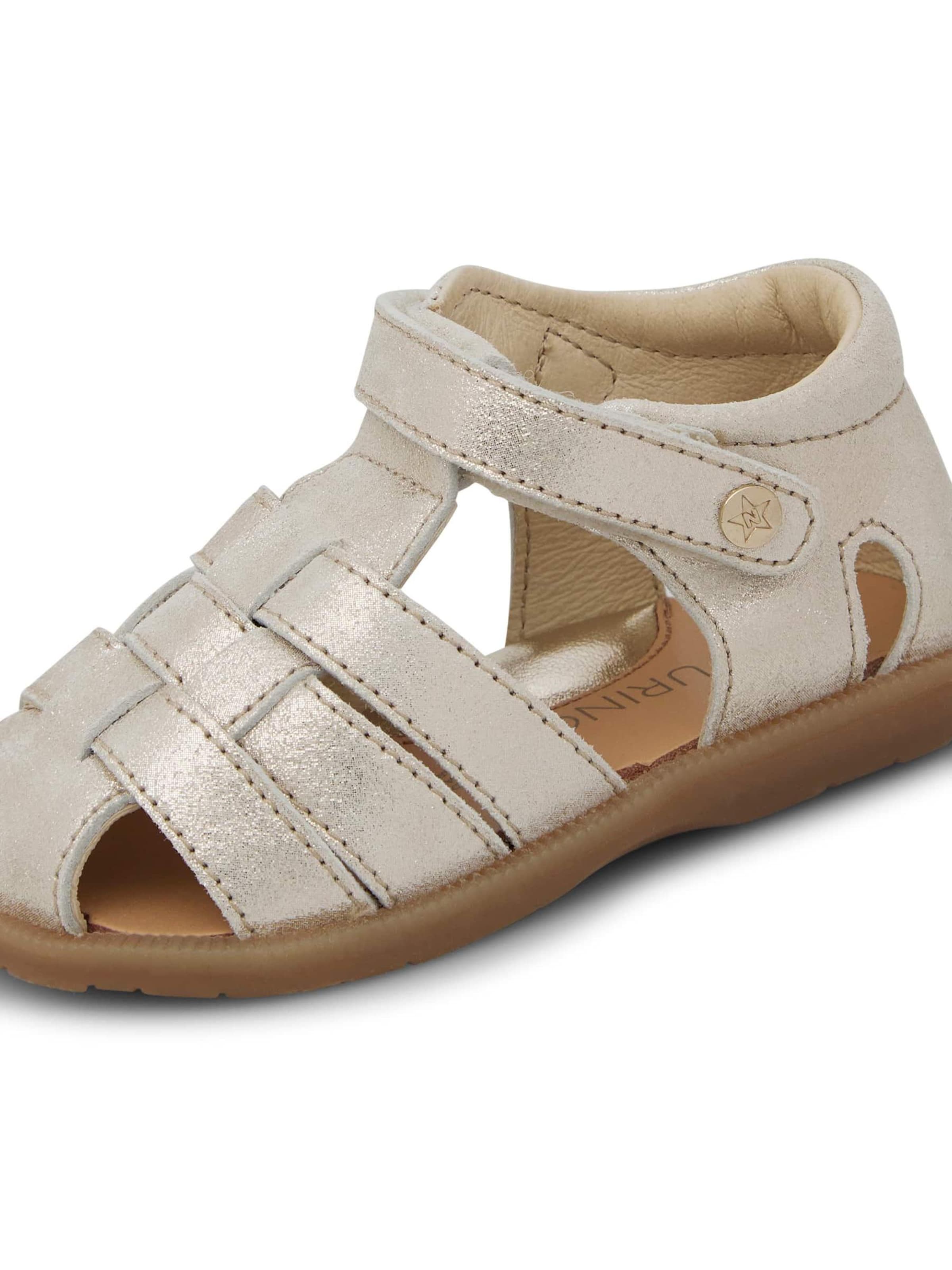 NATURINO Sandalen 'ZAFFIRO' in Goud