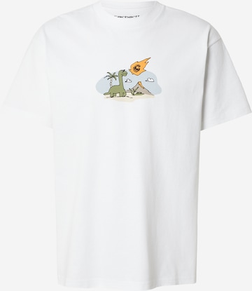 Maglietta 'Impact' di Carhartt WIP in bianco: frontale