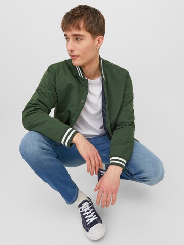 mėlyna JACK & JONES Standartinis Džinsai 'Mike'