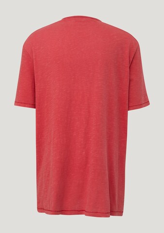 s.Oliver Men Tall Sizes Shirt in Rot