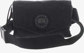 Canada Goose Ledertasche One Size in Schwarz: Vorderseite