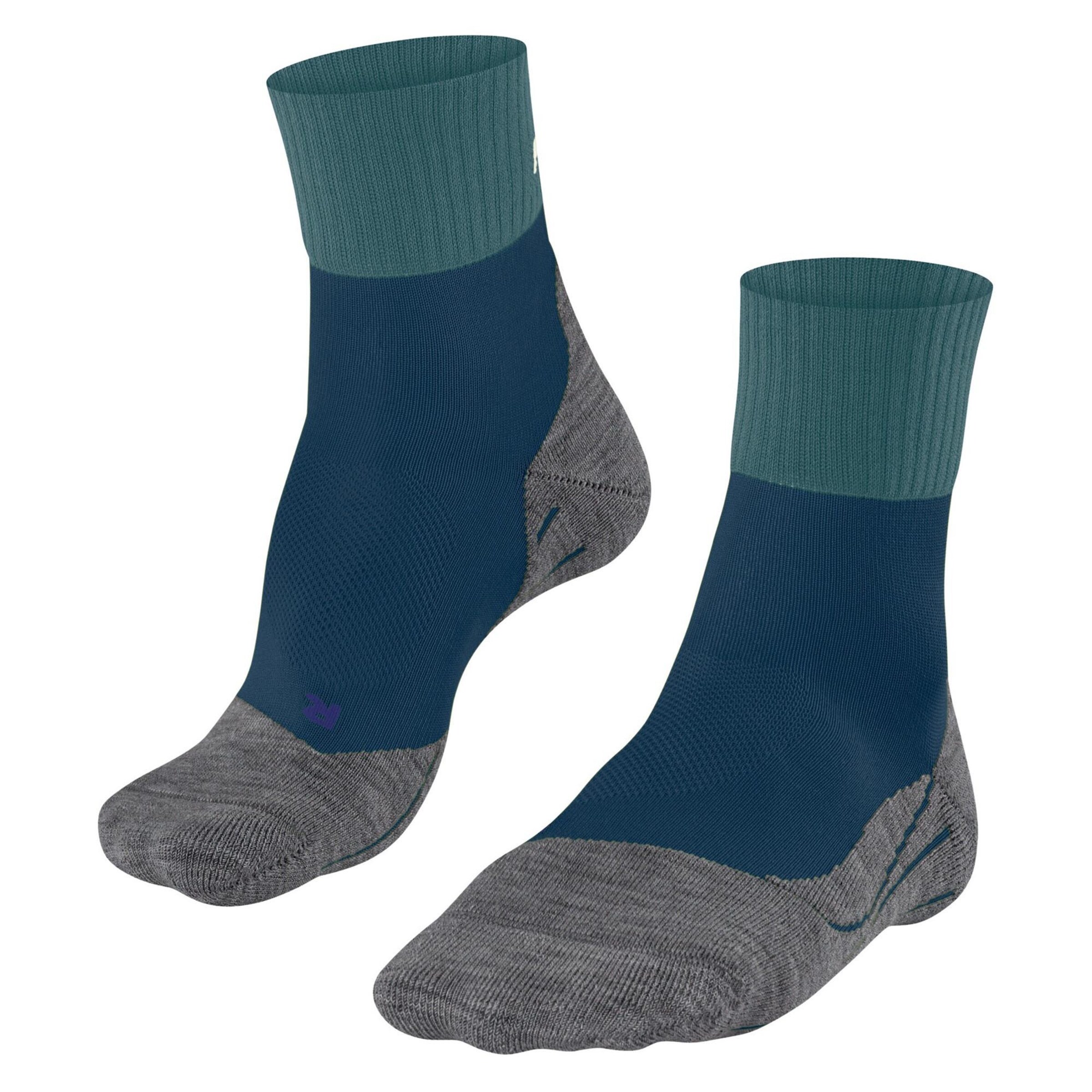 FALKE Sportovní ponožky – šedá: přední strana