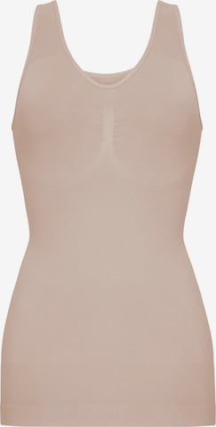 cfab (formerly creamy fabrics) Shapingtop 'Figurformendes Shapewear Tanktop' in Beige: Vorderseite