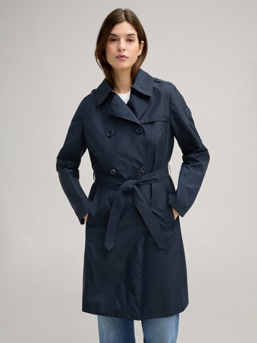 JOOP! Between-seasons coat 'Cindy' in Blue: front