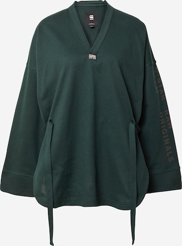 G-Star RAW Sweatshirt in Green: front