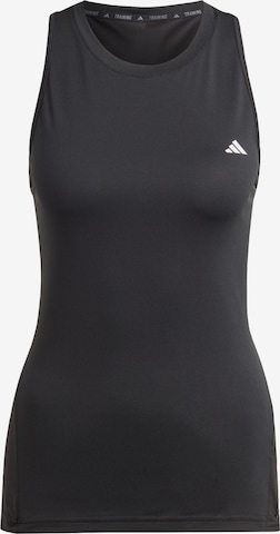 ADIDAS PERFORMANCE Sports top in Black: front