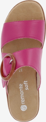 REMONTE Mules in Pink