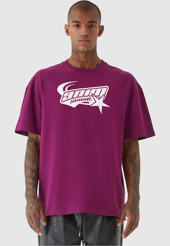 9N1M SENSE Shirt 'Star' in Purple: front