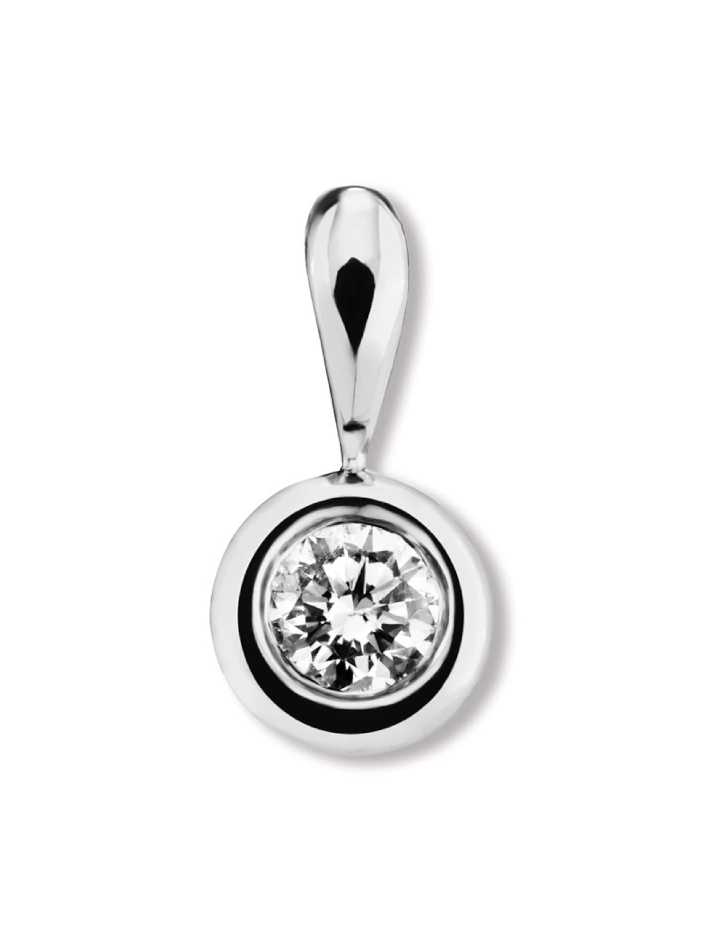 ONE ELEMENT Anhänger 'Zarge' in Silber: Vorderseite