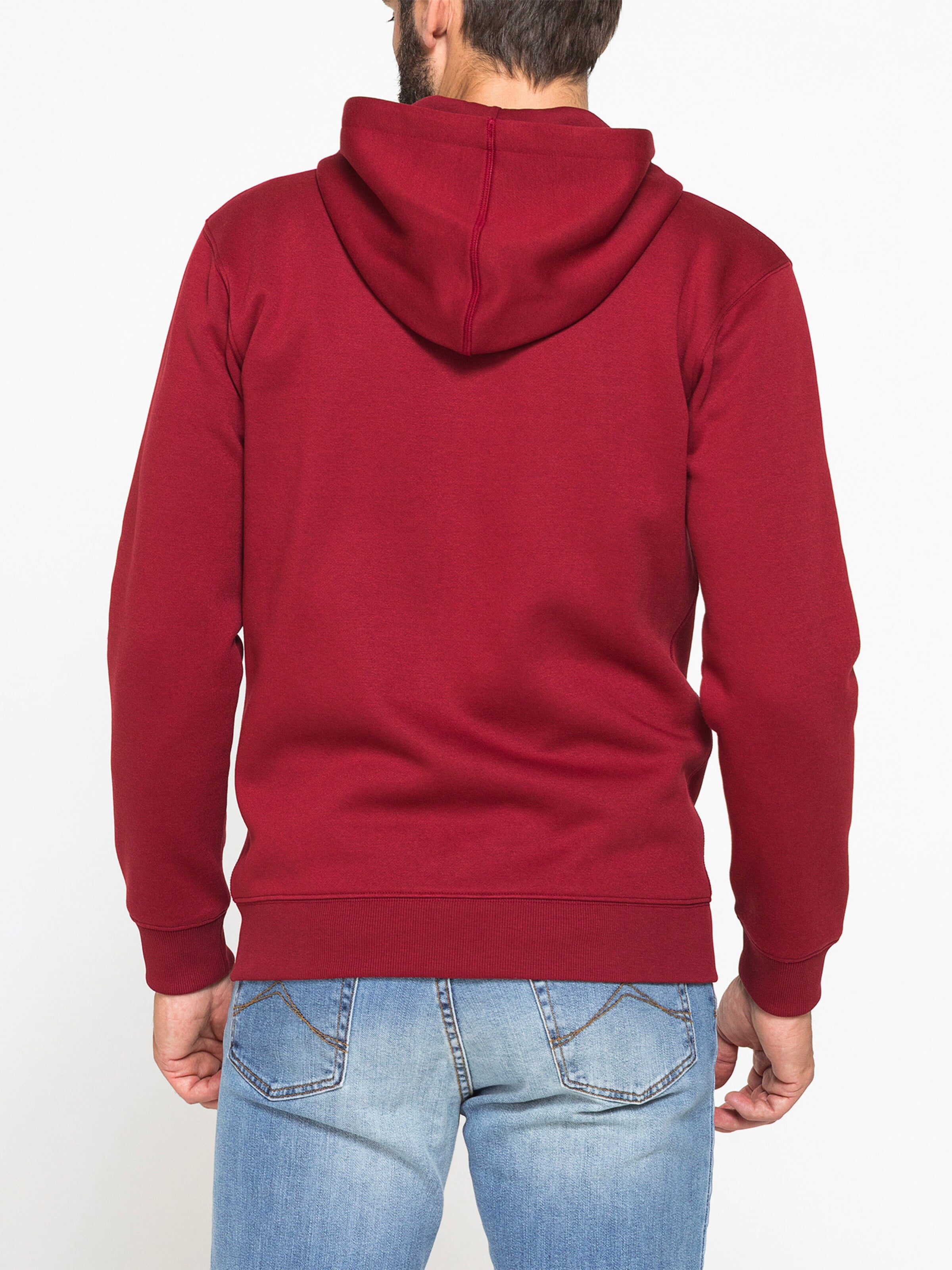 Carrera Jeans Sweatshirt 'Hood'‌‌‌‌‌‌‌‌ in Rot