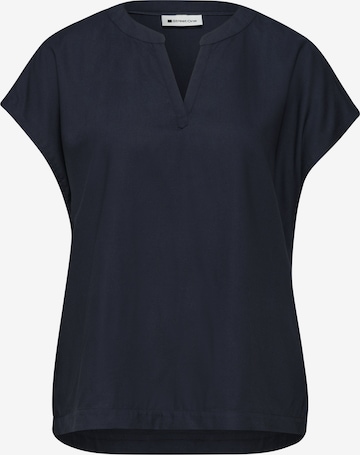 STREET ONE Blouse in Blue: front