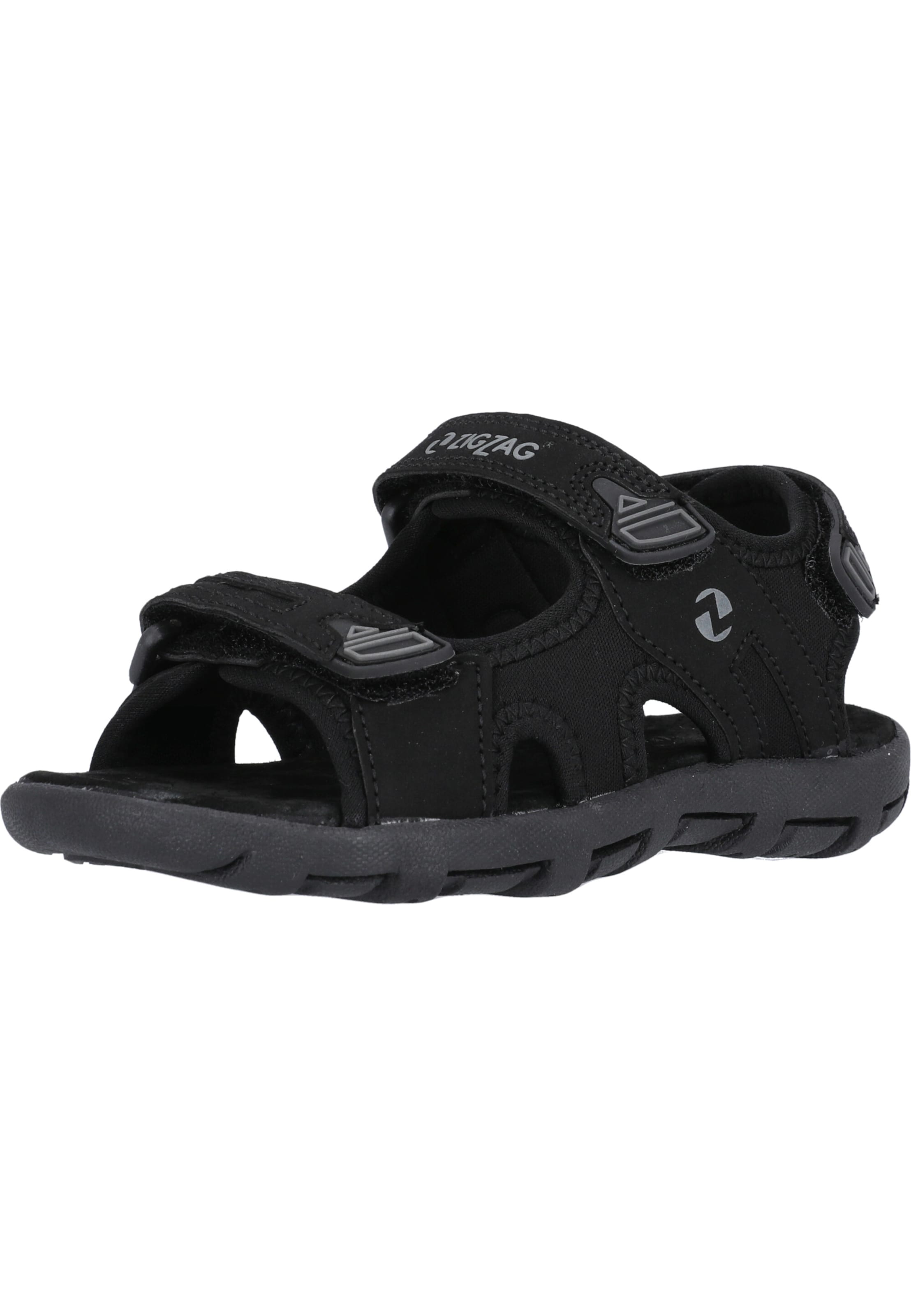 ZigZag Open shoes 'Tanaka' in Black: front