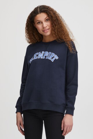 Oxmo Sweatshirt 'Coleen' in Blauw