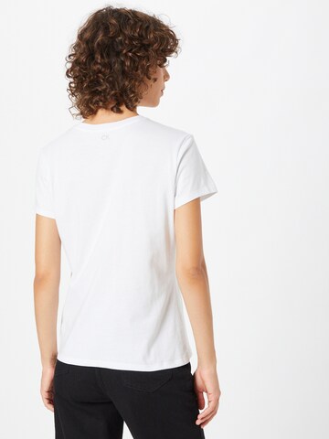 T-shirt fonctionnel Calvin Klein Sport en blanc