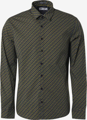 No Excess Regular fit Button Up Shirt in Green: front