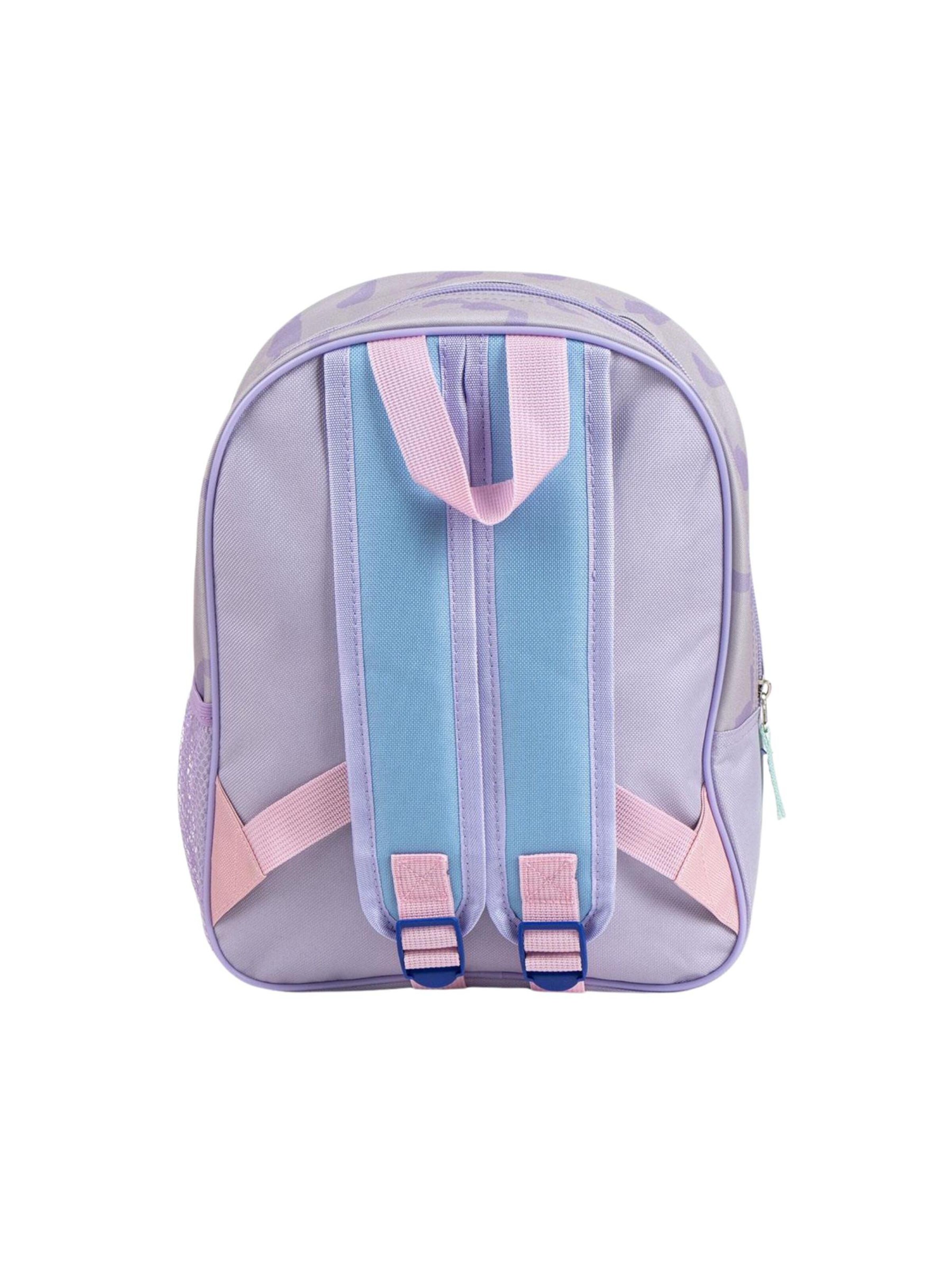 DISNEY Backpack 'Kinder Rucksack 3D Stitch' in Purple