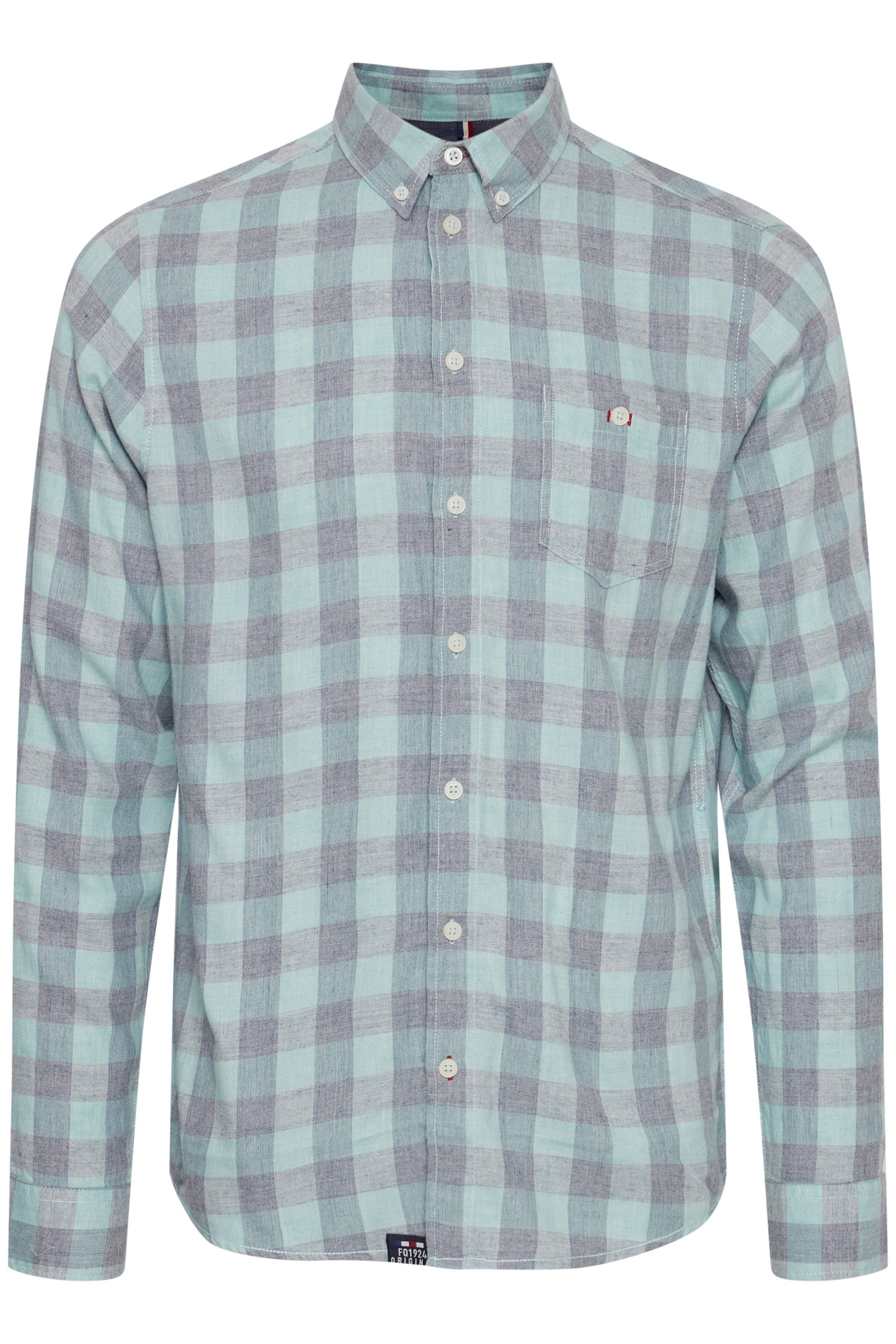 Chemise 'Yunus' FQ1924 en vert : devant