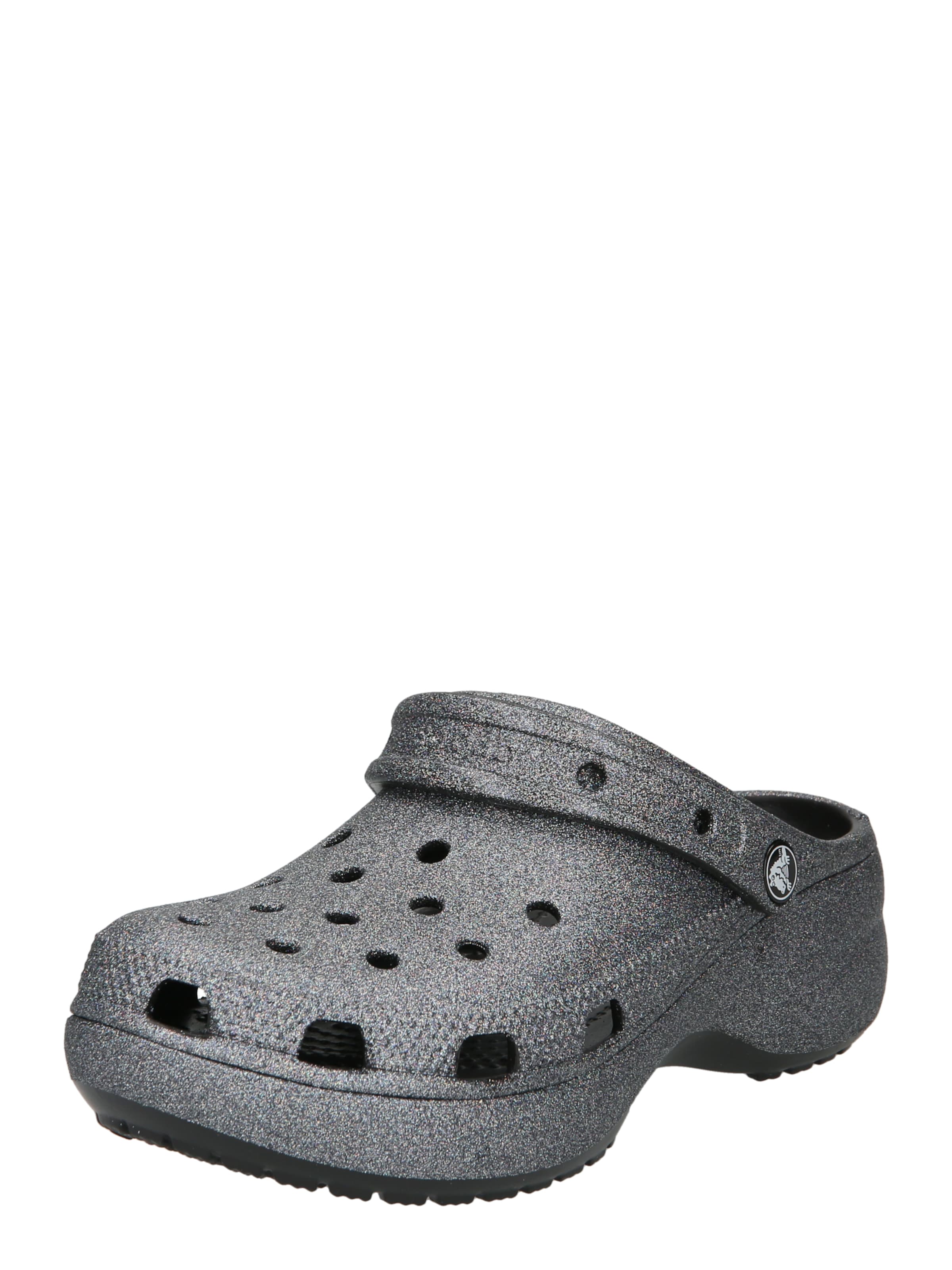 Crocs Clogs in Schwarz: Vorderseite