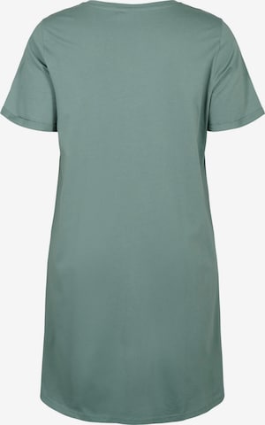 Zizzi - Camisola de pijama 'Mally' em verde