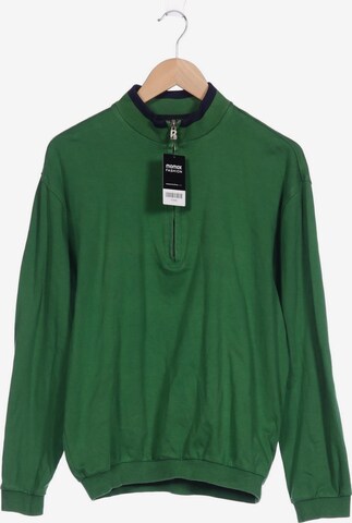 BOGNER Sweatshirt & Zip-Up Hoodie in M in Green: front