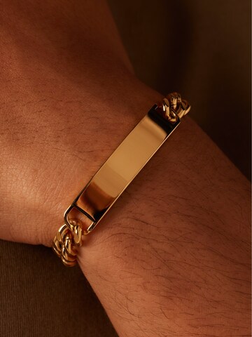 Bracelet Lucardi en or : devant