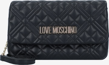 Love Moschino Clutch in Zwart: voorkant