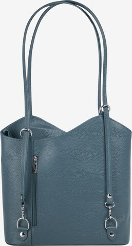 Sac à dos Cluty en bleu : devant
