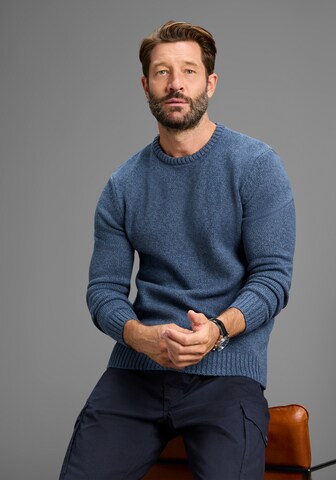 Man's World Pullover in Blau