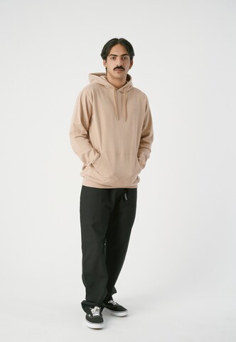 Cleptomanicx Sweatshirt 'Ligull' in Brown