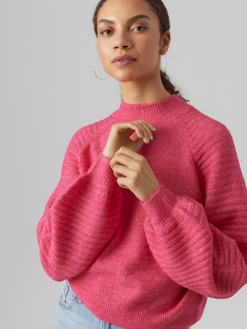 VERO MODA Sweater 'LINDA' in Pink