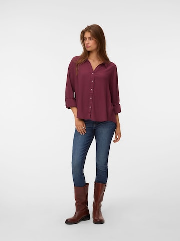 VERO MODA Blouse 'VMAURA' in Red