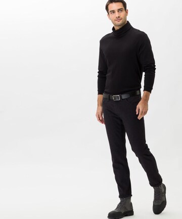 BRAX Regular Pants 'Cadiz' in Black