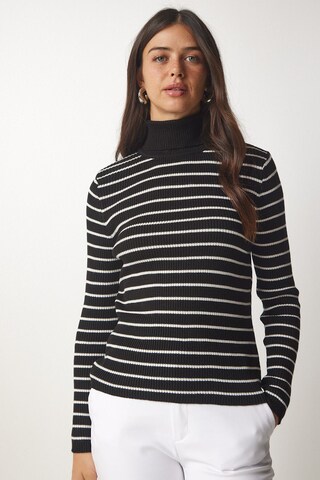 Happiness İstanbul - Jersey en negro: frente