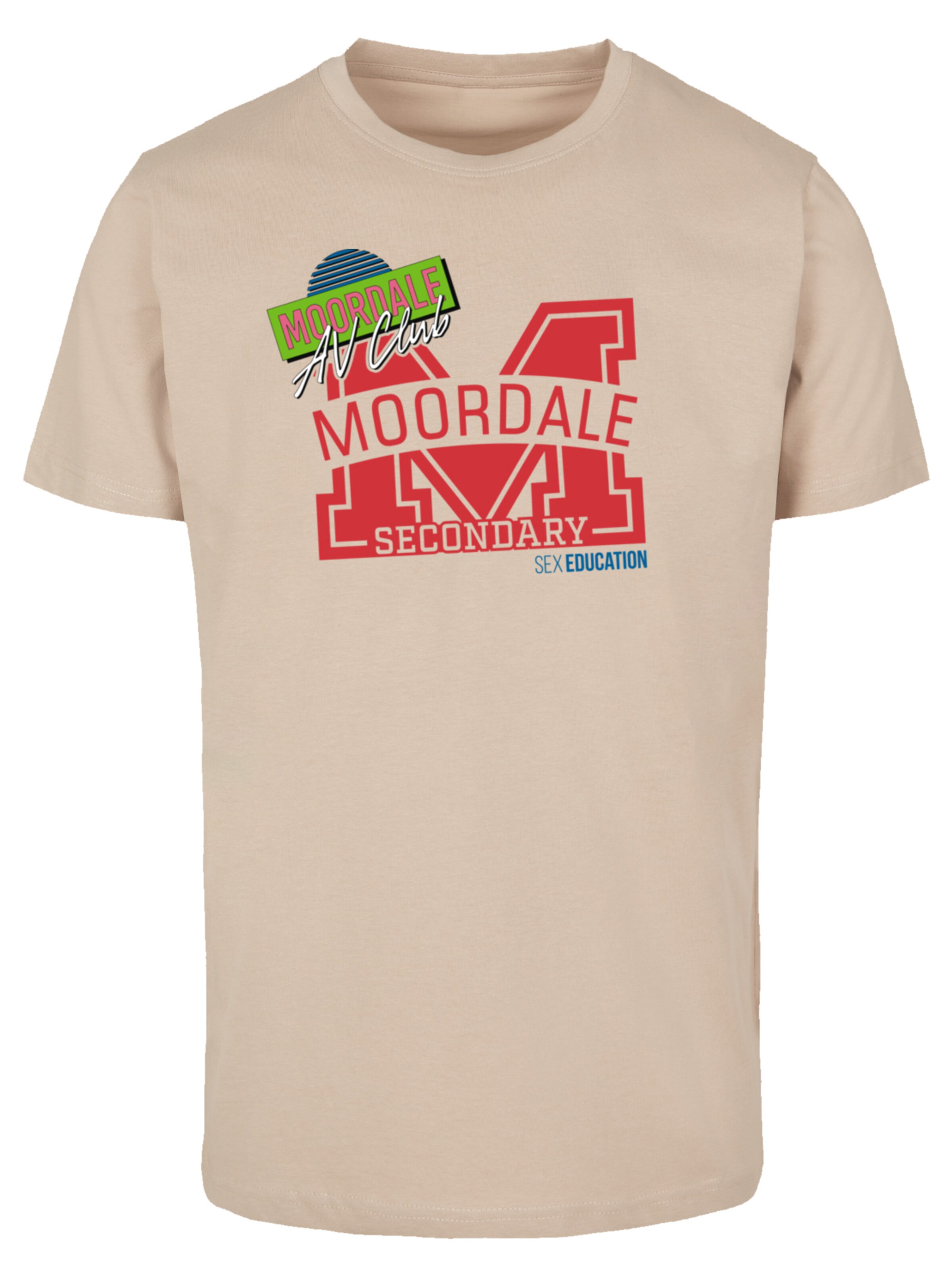 F4NT4STIC Shirt in Beige: voorkant