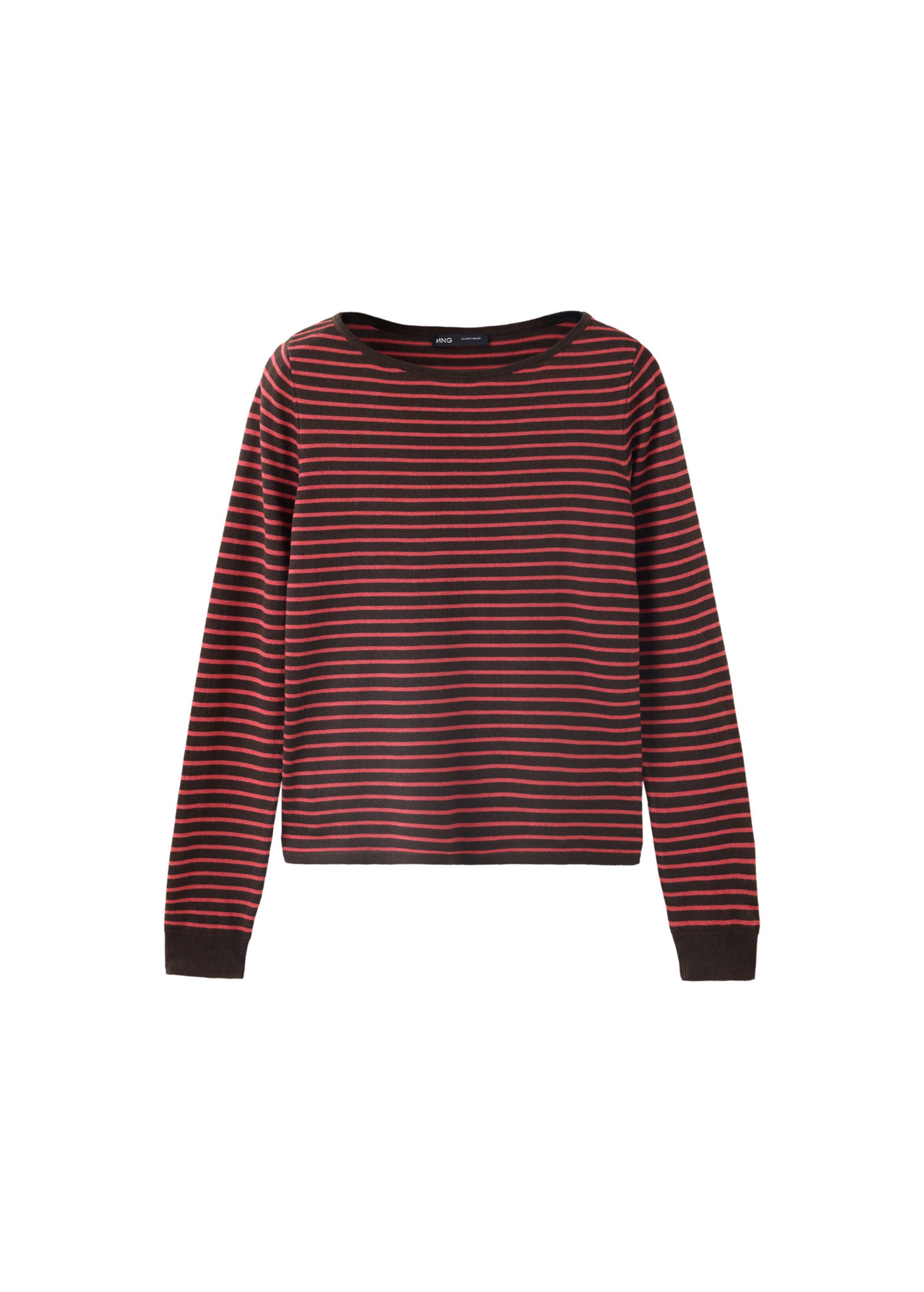 MANGO Sweater 'SANSES' in Brown: front