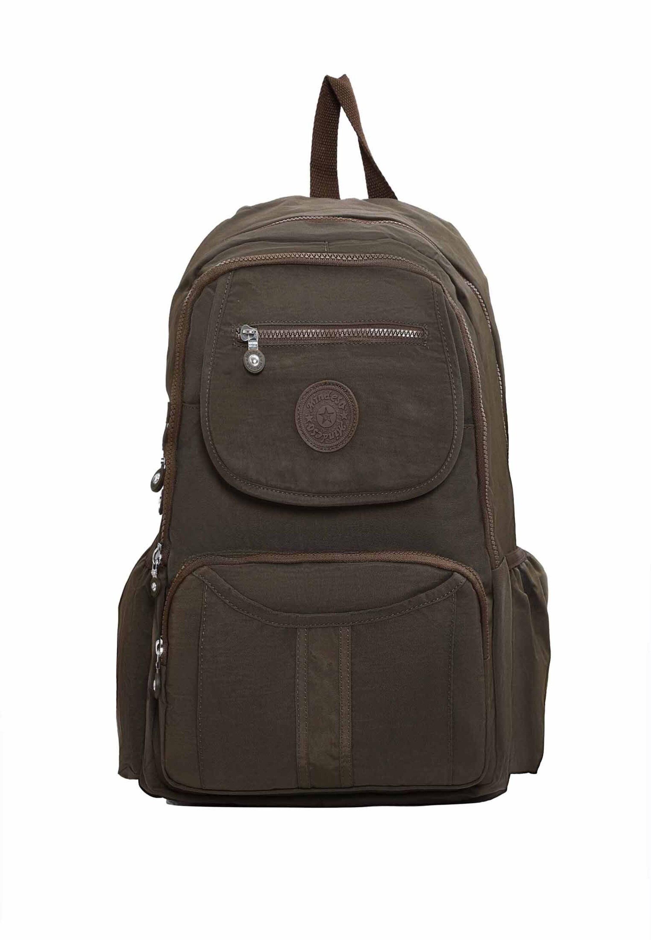 Mindesa - Mochila em castanho: frente