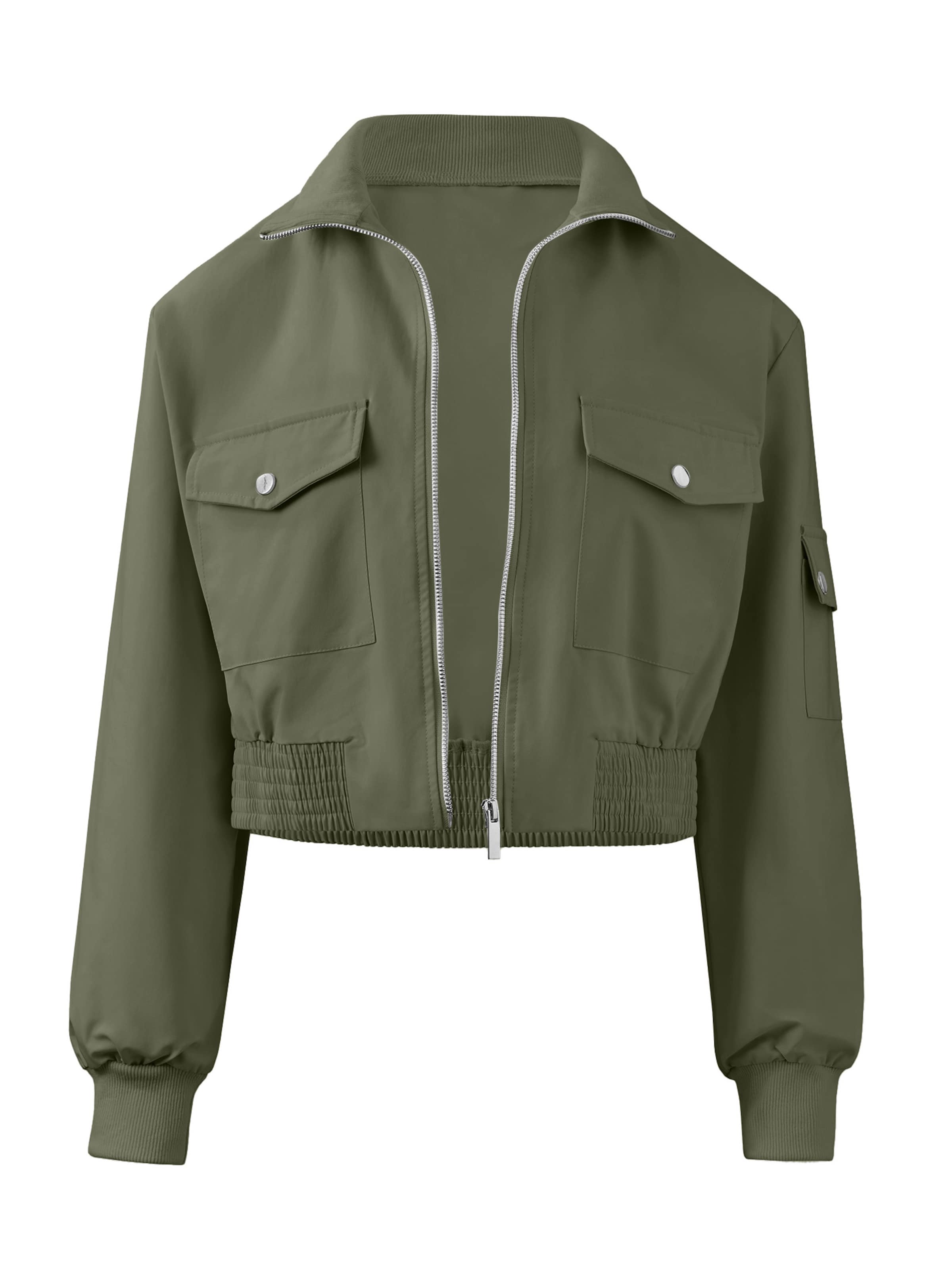 Imily Bela Kurtka przejściowa w kolorze zielony: przód