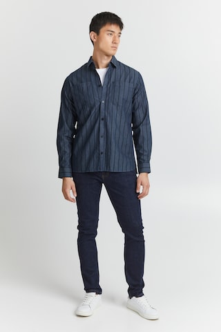 Casual Friday Regular fit Button Up Shirt 'Alvin' in Blue