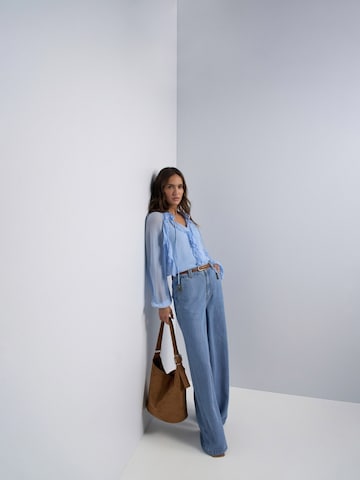 Salsa Jeans Regular Chino in Blauw