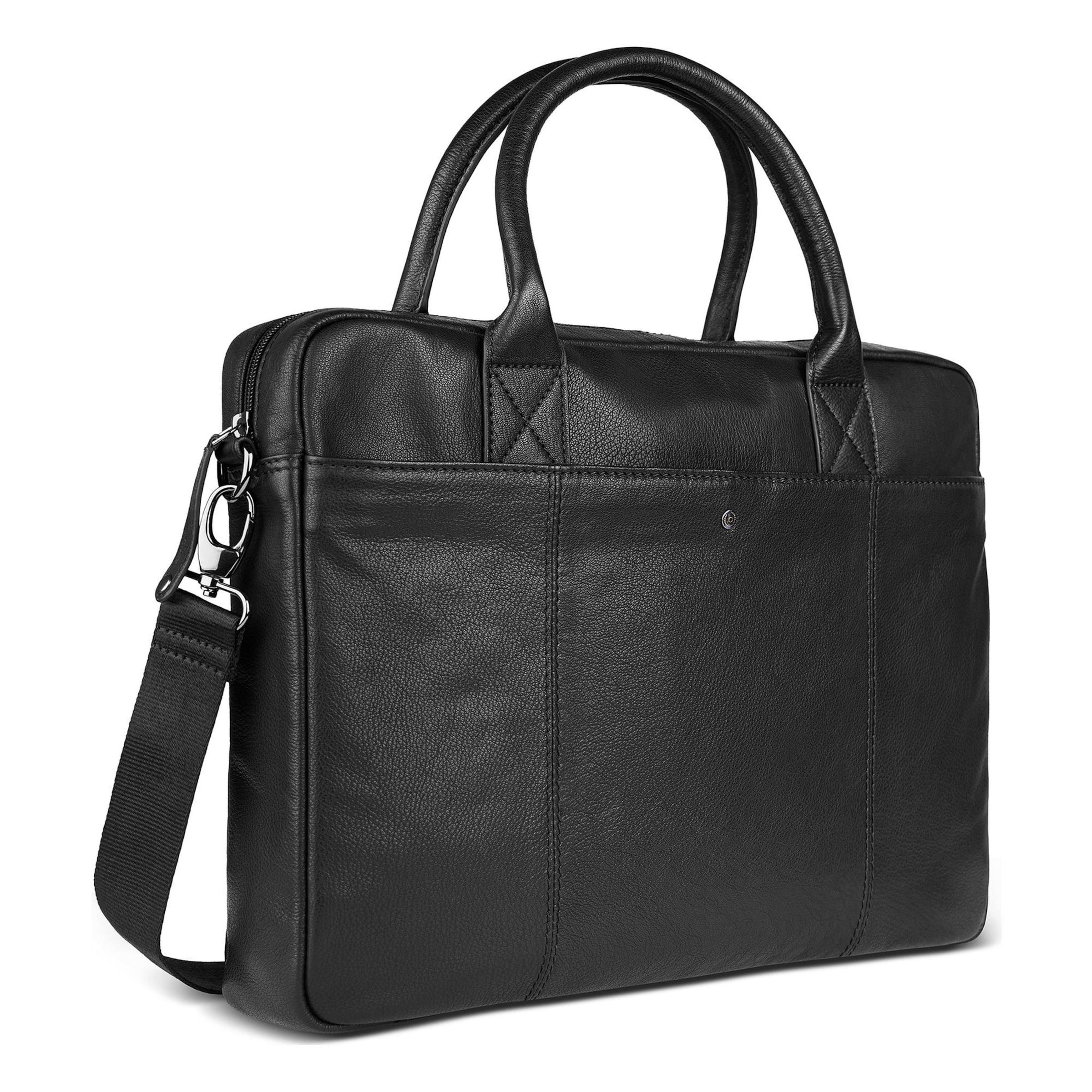 Porte-documents 'Black Magic' bugatti en noir