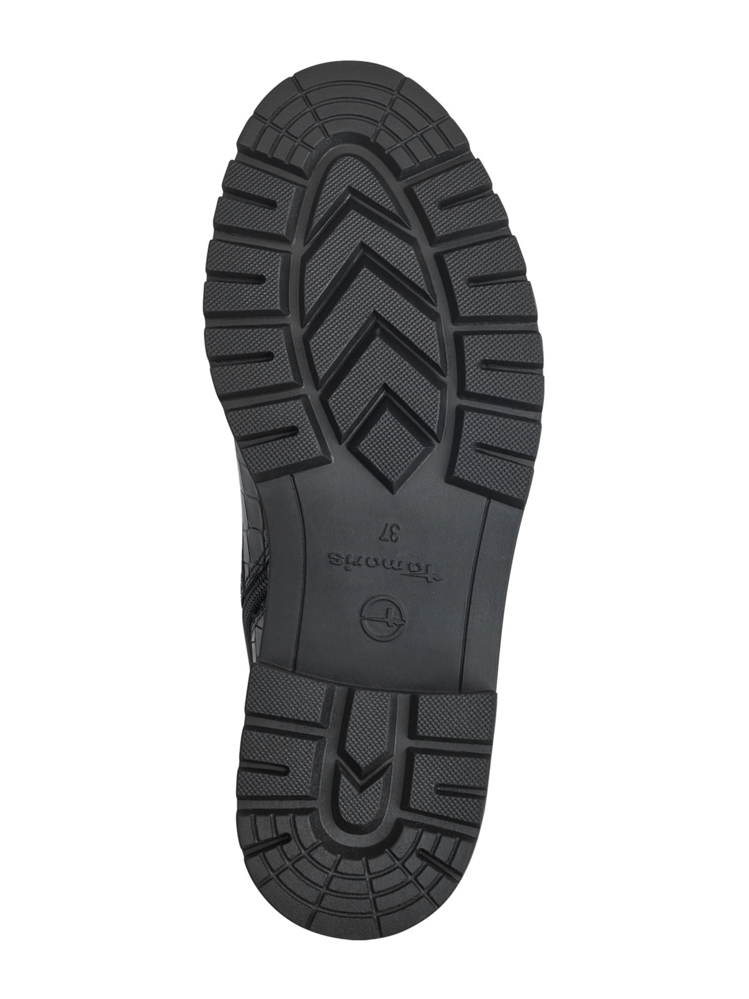 Bottines à lacets Tamaris en noir