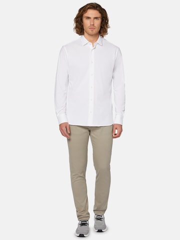 Boggi Milano Regular fit Button Up Shirt in White