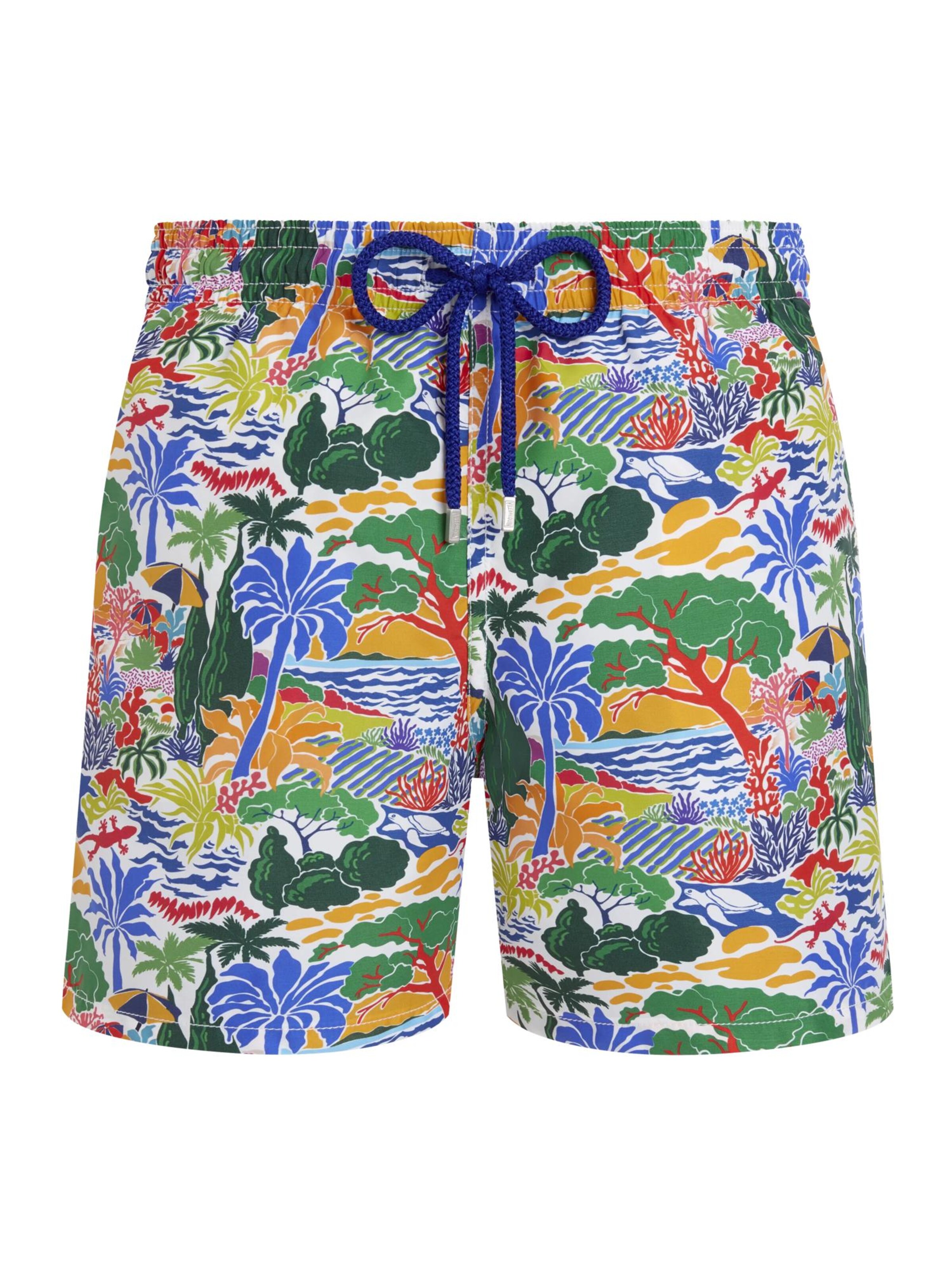 Vilebrequin - Bermudas en blanco: frente
