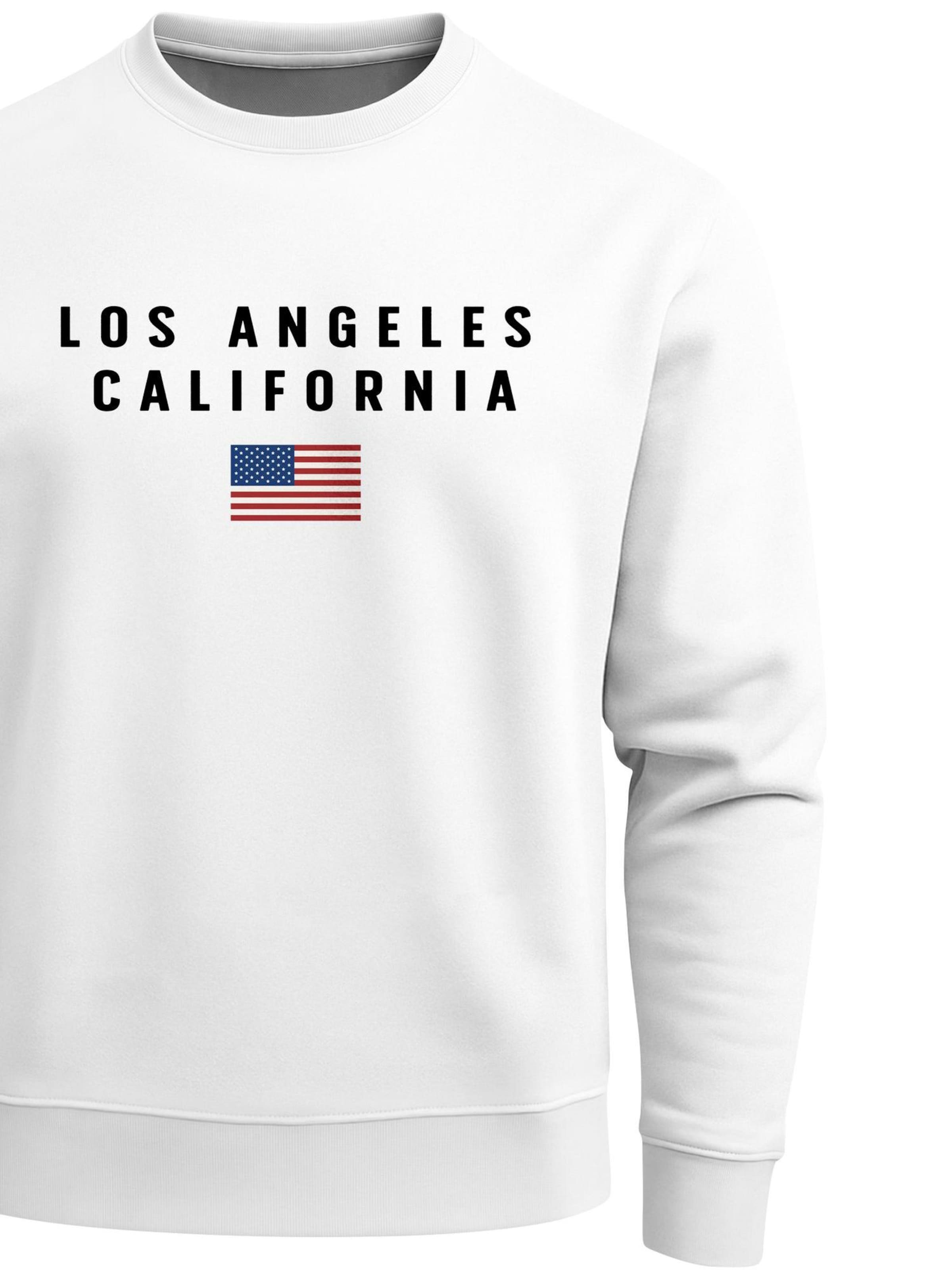Neverless Sweatshirt 'California' in White