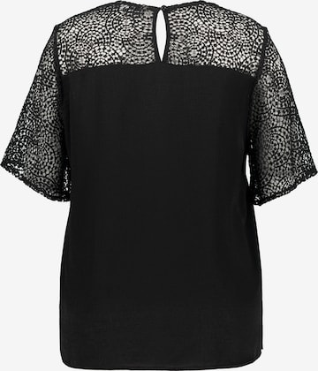 Ulla Popken Bluse in Schwarz