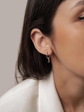 Hey Happiness - Pendientes 'Lunar Glow' en oro