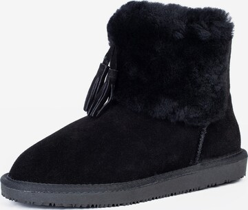 Boots da neve 'Adak' di Gooce in nero: frontale