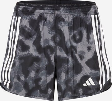 ADIDAS PERFORMANCE Regular Sportbroek 'Own The Run' in Grijs: voorkant