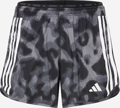 ADIDAS PERFORMANCE Pantalón deportivo 'Own The Run' en gris / antracita / gris oscuro / blanco, Vista del producto